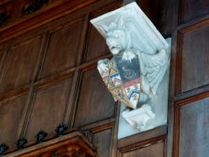 Crest in the Billiards Room