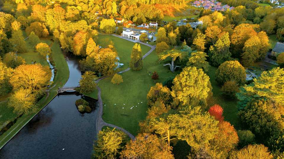Kearsney Abbey in Autumn