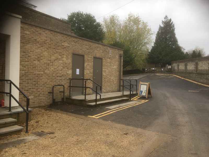 Outside toilets