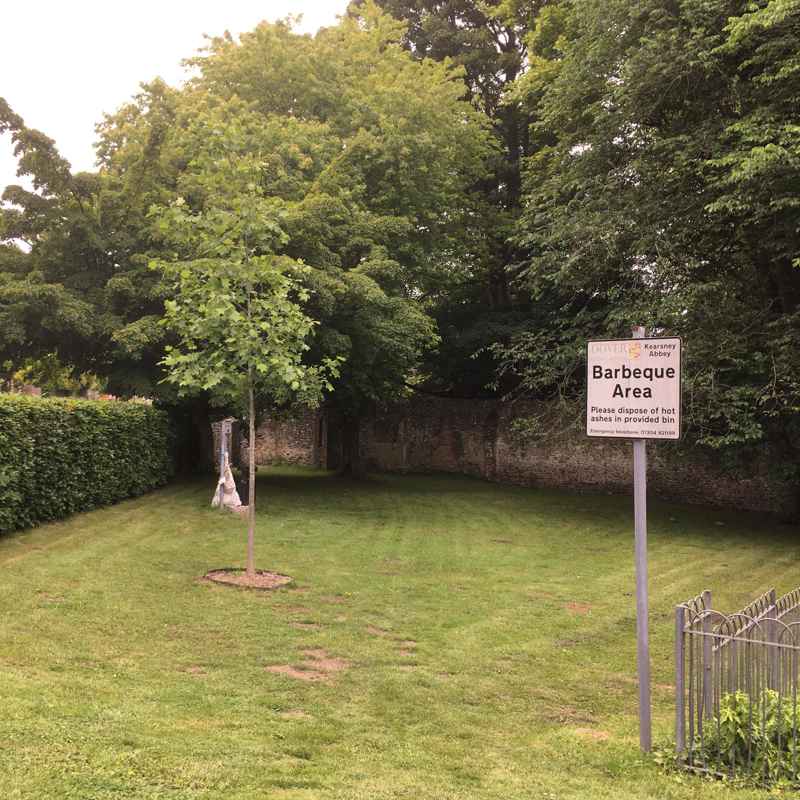 Barbeque Area At Kearsney Abbey Barbeque Area At Kearsney Abbey