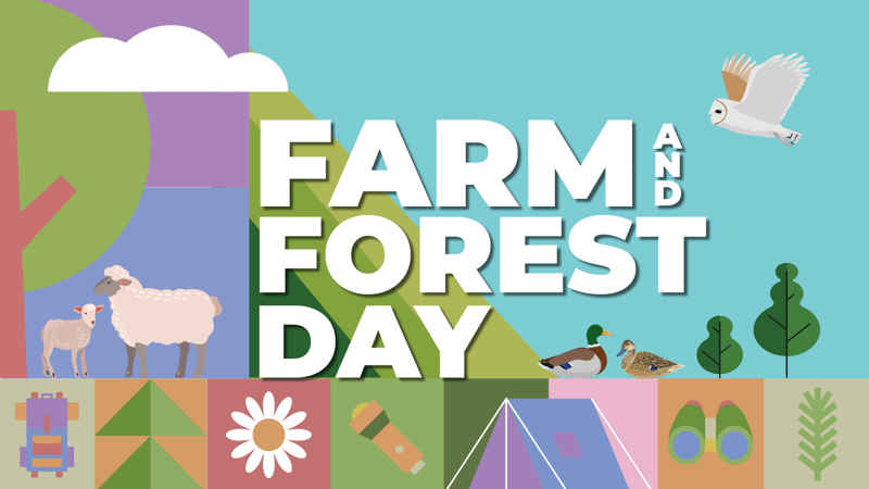 Farm and forest event poster