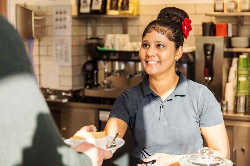 photo of cafe staff