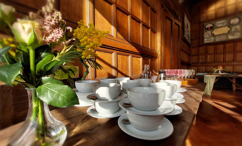 Tea cups for an event